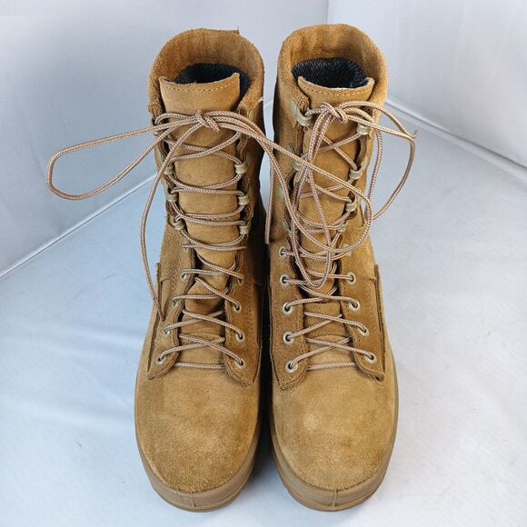 Altama US Army Gore-Tex Combat Boots size 5.5 R Steel Toes Tan Vibram Sole main image 9